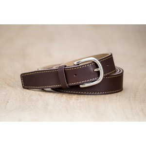 CEINTURE CUIR BRUN | La classique